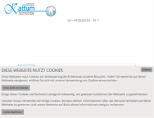 Tablet Screenshot of kattum.de